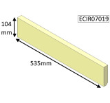 ECIR07019 Parkray Upper Rear Brick  |  Aspect 7 (NON Eco)